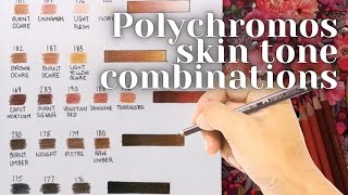 Faber Castell Polychromos Colored Pencil Skin Tones [upl. by Yenetruoc]