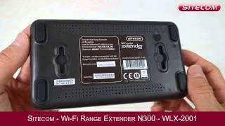 Sitecom Wi Fi Range Extender N300 WLX 2001 [upl. by Waylon]