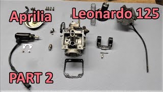 Aprilia Leonardo 125  Will it Run Part 2 [upl. by Anauqcaj]