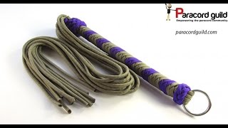 How to make a paracord flogger [upl. by Delano432]