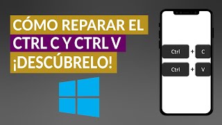 No funciona CTRL C y CTRL V ¿Cómo repararlo en mi PC Windows [upl. by Mario]