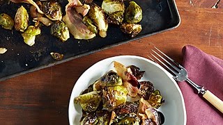 Inas Balsamic Brussels Sprouts  Food Network [upl. by Namrac]