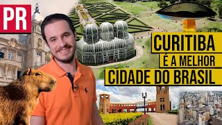 Por que CURITIBA PR é a MELHOR CIDADE do BRASIL PORTUGUÊS  INGLÊS [upl. by Colwin]