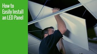 How to Easily Install an LED Panel [upl. by Nakhsa183]