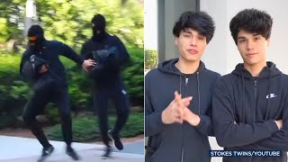 Stokes Twins YouTube stars could go to prison over phony bank robbery  ABC7 [upl. by Ardnot702]