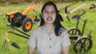 AGRICULTURAL CROP PRODUCTION Lesson 1 Use of Farm Tools and Equipment [upl. by Bouzoun]