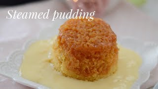 Easy recipe authentic traditional Golden syrup steamed pudding [upl. by Jacques]