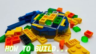 HOW TO BUILD LEGO VANISH FAFNIR  Lego Beyblade Tutorials  Ytastic [upl. by Llenral770]