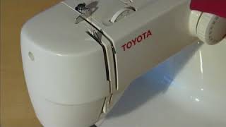 How to Thread a Basic Toyota sewing machine RS2000 Series [upl. by Araminta]