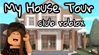 My House Tour CLUB ROBLOX [upl. by Sybille]