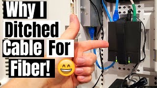 HOME FIBER OPTIC INTERNET INSTALLATION  HOW TO [upl. by Aciria]