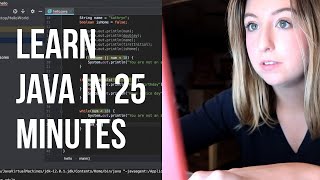 Learn Java in 25 minutes  Java Tutorial for Beginners [upl. by Anilam]