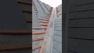 How to cut roof Slates for a valley [upl. by Lochner]