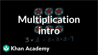 Intro to multiplication  Multiplication and division  Arithmetic  Khan Academy [upl. by Ash]