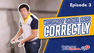 Waterproofing Shower Floors and Bathrooms PLUS MAJOR WATERPROOFING TIPS [upl. by Ihc]