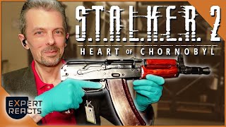 Firearms Expert Reacts to STALKER 2 Heart of Chornobyl Guns  EXP [upl. by Cumings645]