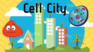 Cell City AnalogyLearn the Cell Parts [upl. by Bashemeth]