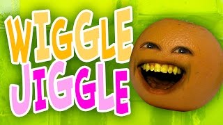 Annoying Orange  Wiggle Jiggle Original song [upl. by Lerim536]