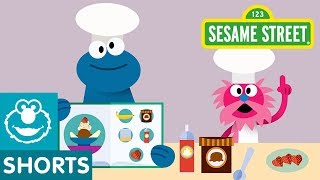 Sesame Street Banana Split  Cookie Monsters Food Challenge 1 [upl. by Buehrer482]