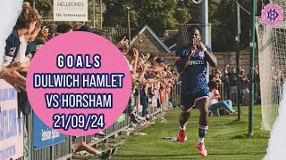 GOALS  Dulwich Hamlet vs Horsham  Isthmian League  210924 [upl. by Hoskinson540]