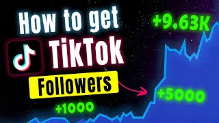 How To Get TikTok Followers Very Fast [upl. by Roth]