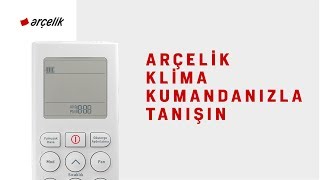 Arçelik Klima Kumandanızla Tanışın [upl. by Tena]