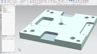 Siemens NX11  Create Solid Body from Sheet Body [upl. by Diandre]