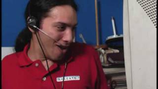 call center salesman goes insane REAL RECORDING [upl. by Atinar]