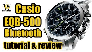 Casio EQB 500  module 5419   review amp tutorial how to setup and use ALL the functions [upl. by Matrona]