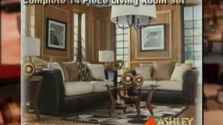 Ashley Furniture 14 Piece Living Room Set for 999 Commercial for HomeMart [upl. by Mahon]