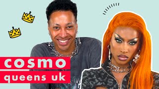 Drag Race UKs Tayce is here to slay with this iconic makeup transformation  Cosmo Queens UK [upl. by Aigil243]