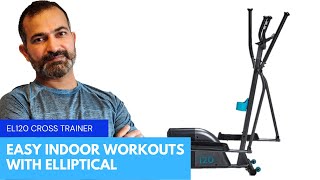 ELLIPTICAL CROSS TRAINER REVIEW HOME GYM  EL120 ELLIPTICAL  INDOOR EXERCISE [upl. by Eudocia]