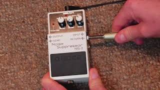 How To Use The Boss NS2 Noise Suppressor Pedal More Effectively [upl. by Iran]