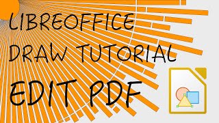 Edit PDF with LibreOffice Draw [upl. by Presley]