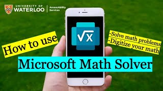 How to use Microsoft Math Solver [upl. by Auhs]