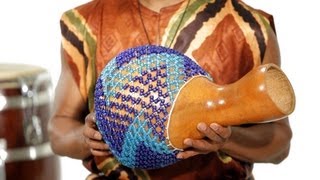 How to Play the Shekere  African Drums [upl. by Vins]