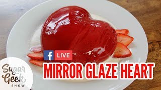 How to make a Mirror Glaze Cake [upl. by Palermo290]