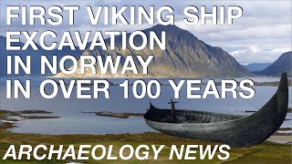 BREAKING NEWS  First Viking Ship Excavation in Norway in 100 years  Gjellestad Boat Burial [upl. by Ahsiki147]