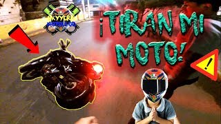 🔥 TIRAN MI MOTO  ACCIDENTE  Motovlog en español 🔥 [upl. by Itteb708]