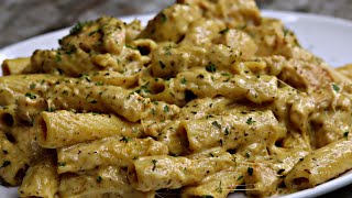 Creamy Pesto Chicken Pasta Recipe [upl. by Eeslek]