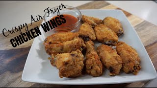 HOW TO Air Fry Crispy Chicken Wings  NINJA FOODI RECIPES [upl. by Agnese]