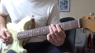 Couldnt Stand the Weather SRV Guitar Lesson Part 1 [upl. by Hobie]