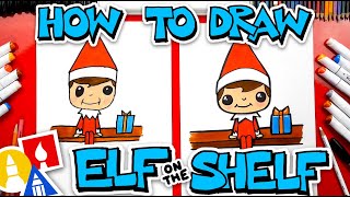 How To Draw Elf On The Shelf [upl. by Lyford]