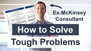 HOW TO SOLVE PROBLEMS  How do consulting firms work hypothesisbased problem solving explained [upl. by Enirol]