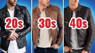 The PERFECT Leather Jacket For Your Age [upl. by Notgnirrab]