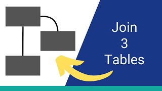 SQL Join 3 Tables HowTo with Example [upl. by Psyche]