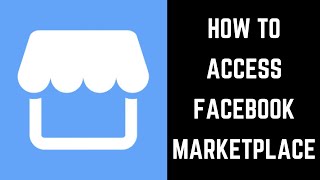 How to Access Facebook Marketplace [upl. by Lisan]