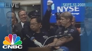 Reopening the NYSE after 911  Archives  CNBC [upl. by Kerekes]