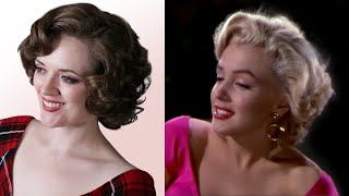 Marilyn Monroe Hair Tutorial Niagara 1953 [upl. by Ydarg]