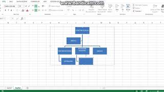 Excel de Organizasyon Şeması Oluşturma [upl. by Nnairb595]